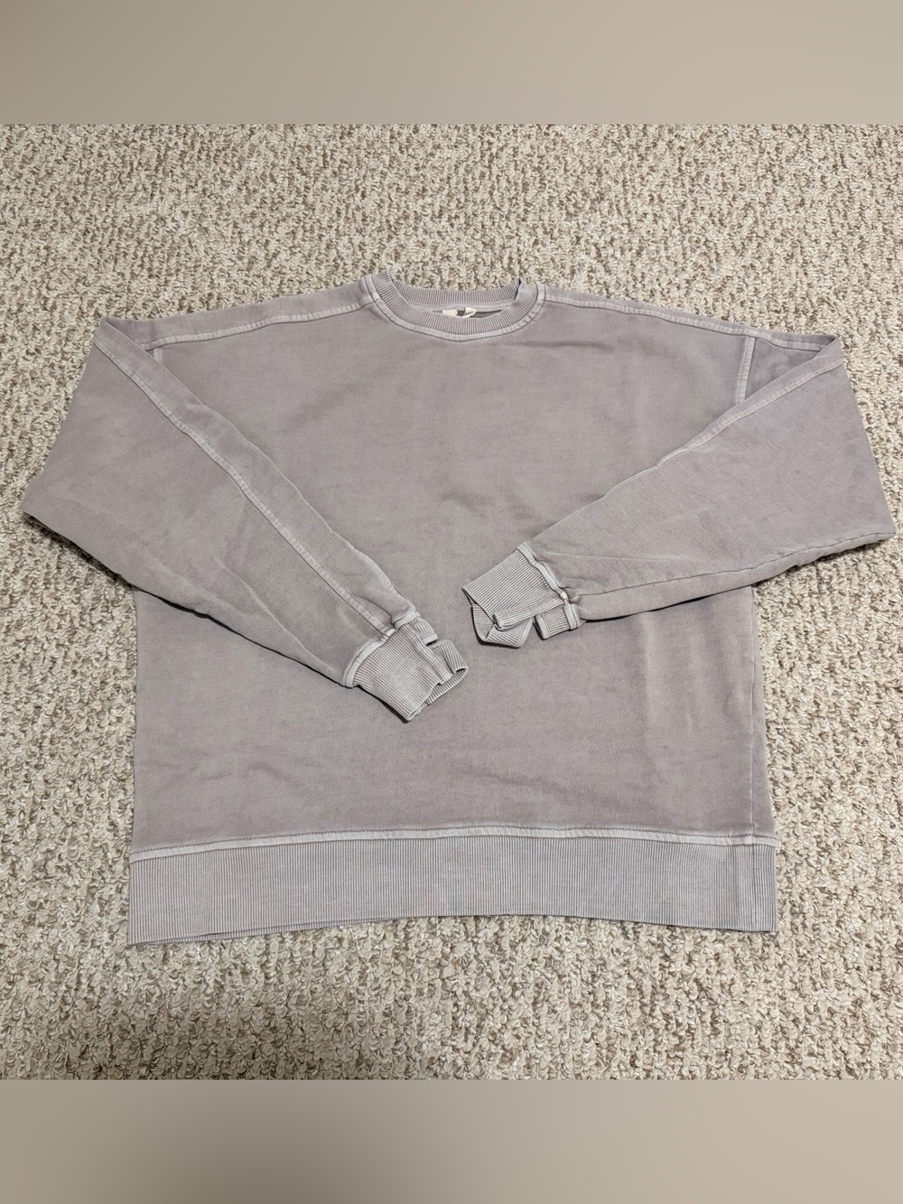 H&M Faded Taupe Crewneck Sweatshirt